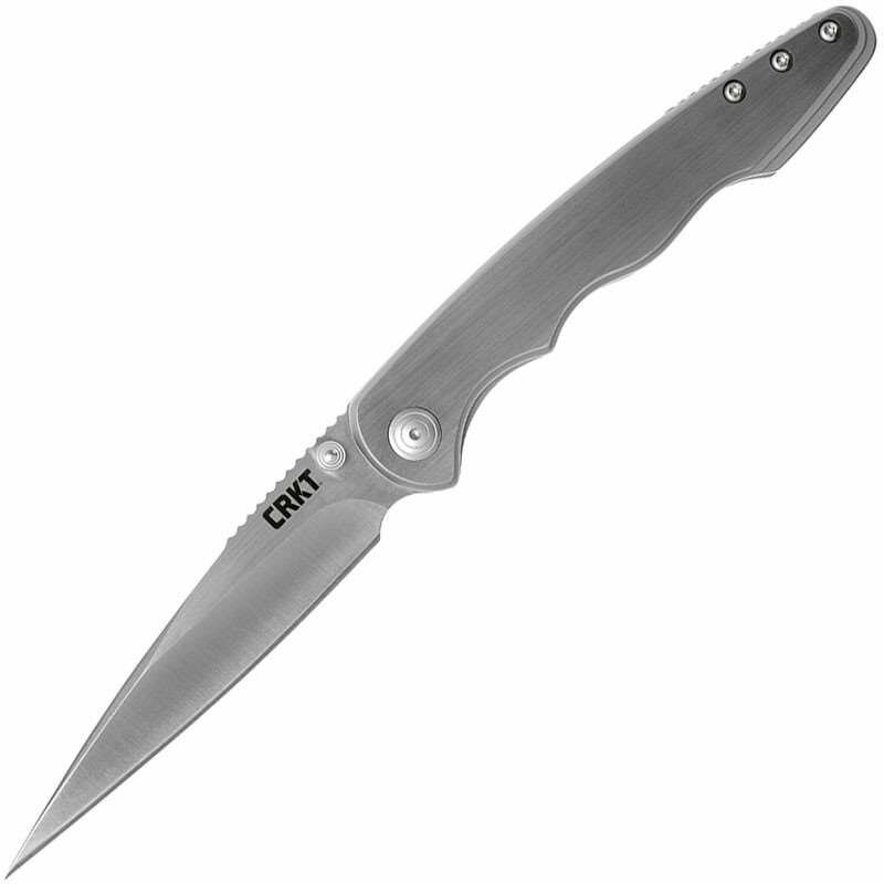 CRKT Складной нож Flat Out сталь 8Cr13MoV, рукоять сталь (7016)