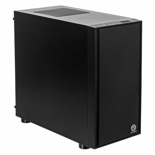 Корпус mATX Thermaltake Versa H17, Micro-Tower, без БП, черный [ca-1j1-00s1nn-00]