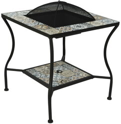 Kaemingk Стол для костра с мозаикой Гран Тулуз 55*55 см, металл 842731