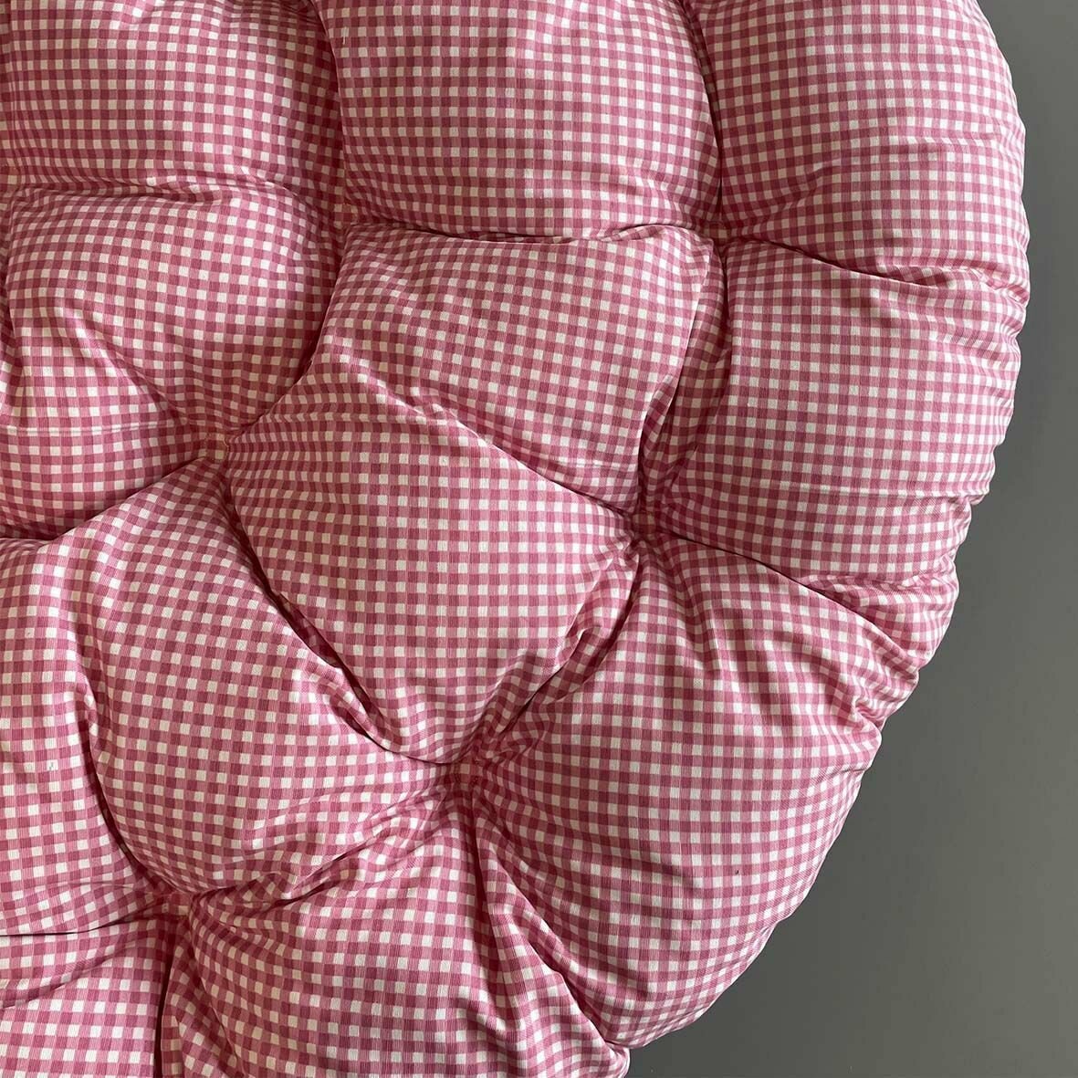 Подушка для садовых качелей, круглая напольная сидушка Марси - фотография № 6
