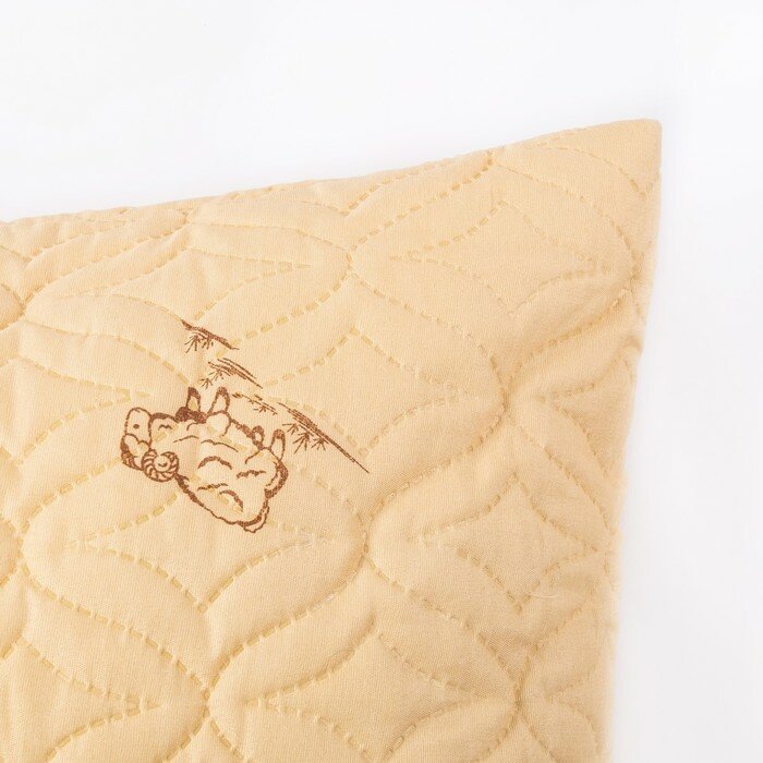 Подушка ультрастеп Овечья шерсть 50x70 см, полиэфирное волокно, 100% полиэстер - фотография № 2