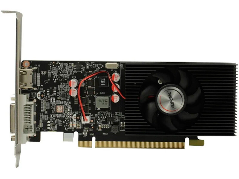 Видеокарта AFOX GeForce GT 1030 2GB 1265MHz PCI-E 2048Mb 6008MHz 64-bit DVI HDMI AF1030-2048D5L5-V2