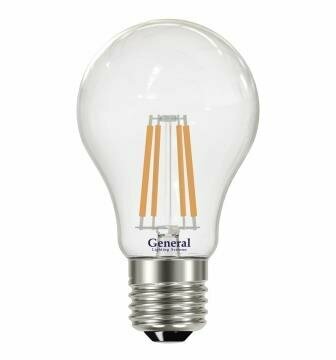 Лампа LED филамент 10W А60 Е27 4500 груша General