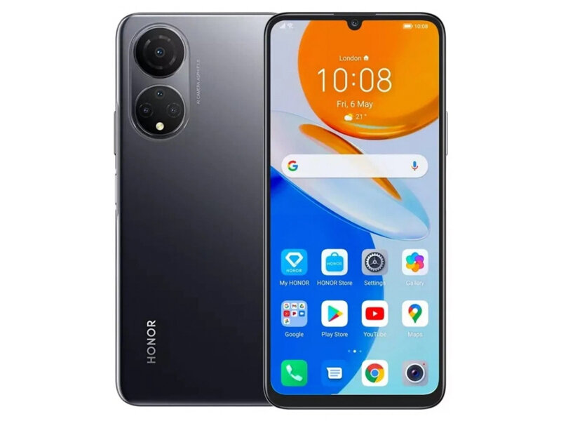 Сотовый телефон Honor X7 4/128Gb Midnight Black