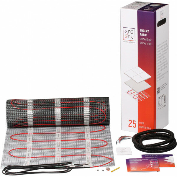 Теплый пол Ergert Basic 200 (ETMB-200) 300 Вт - 1.5 кв.м