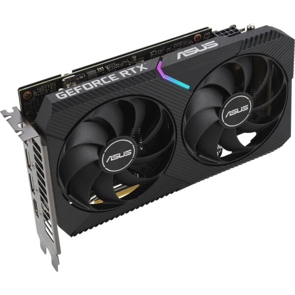 Видеокарта ASUS DUAL-RTX3060-O12G-V2 12 ГБ GDDR6