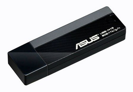Сетевой адаптер WiFi Asus USB-N13 USB (ант.внутр.) 2ант.