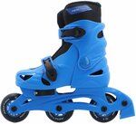 Роликовые коньки REACTION Rock, для мальчиков, размер 32-35, колеса 64мм, ABEC 1, синий [107221-z2] - изображение
