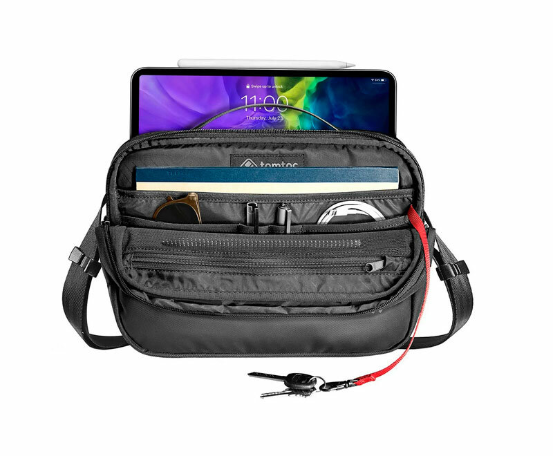 Сумка Tomtoc Explorer Shoulder bag M для планшетов до 11 дюймов черная