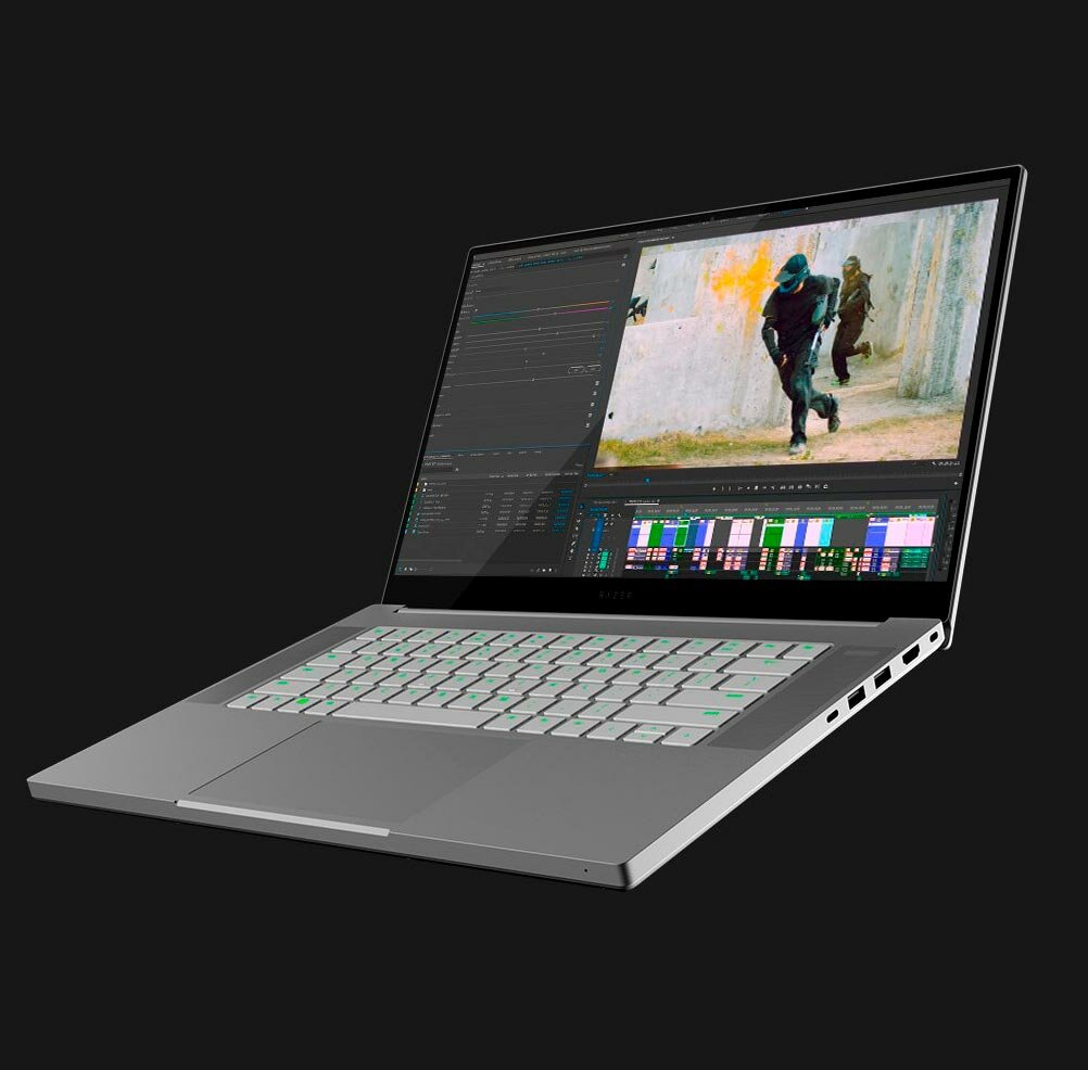 Ноутбук Razer Blade 15 Base (Intel Core i7 10750H 2.6GHz/15.6"/3840x2160/16GB/512GB SSD/DVD нет/NVIDIA GeForce RTX 2070 8Gb Max-Q/Win 10 Home) Mercury