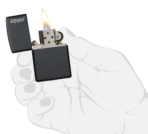 Средство для розжига ZIPPO Classic с покрытием Black Matte арт. 218ZL - фотография № 3