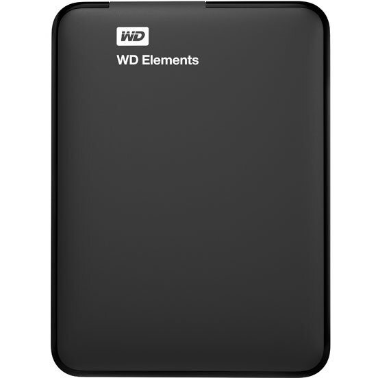 Внешний жесткий диск WD Original USB 3.0 1Tb WDBUZG0010BBK-WESN Elements Portable 2.5" черный