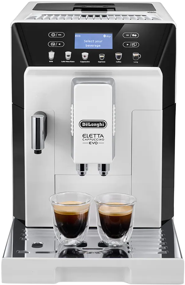 Кофемашина De'Longhi Eletta Cappucino Evo ECAM 46.860.W, белый