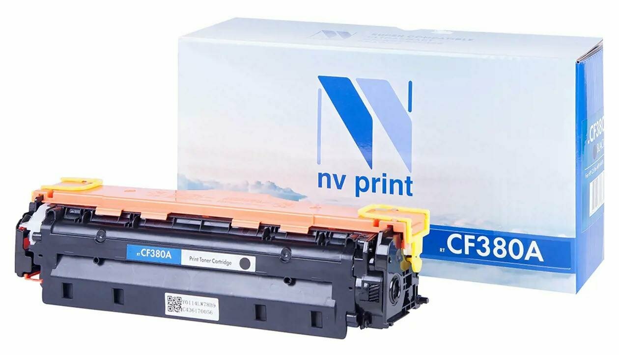 Картридж лазерный NV-Print NV-CF380ABk, черный