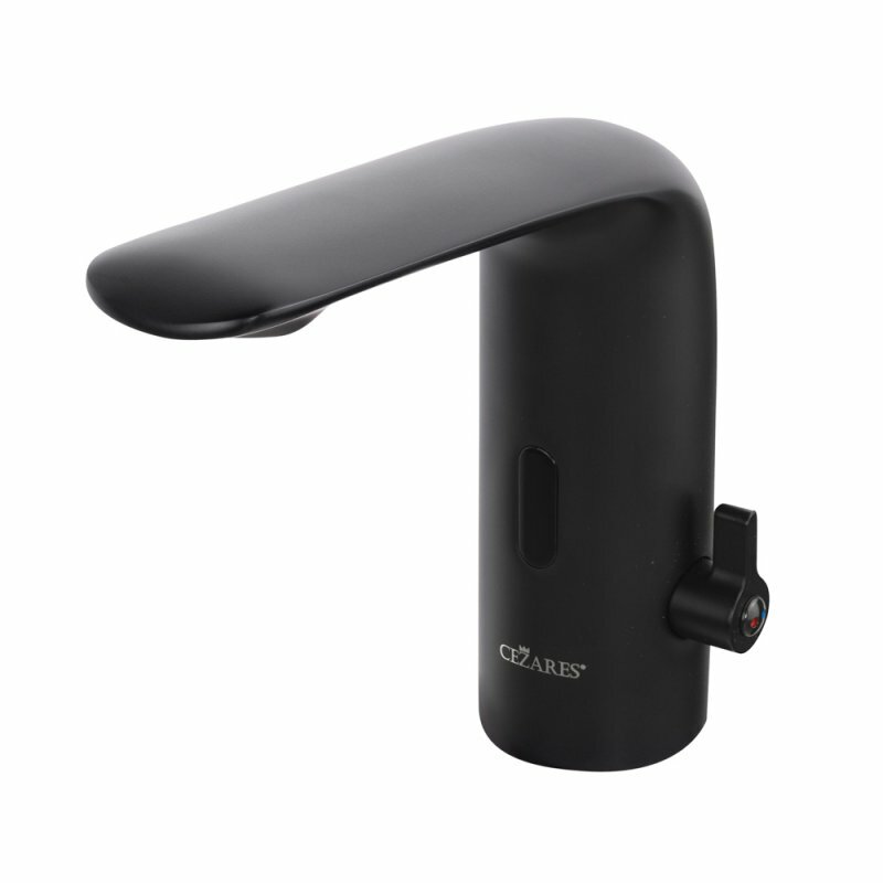 Смеситель для раковины Cezares VAGUE-ELS-NOP-W0 черный