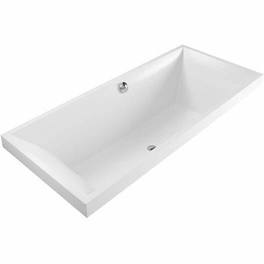 Ванна прямоугольная Villeroy&Boch Squaro материал Quaryl 1700х750х500 мм альпийская белая