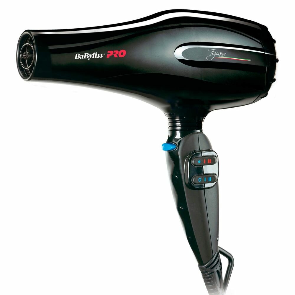 Фен BaByliss Pro Tiziano, 2100Вт, 2 насадки