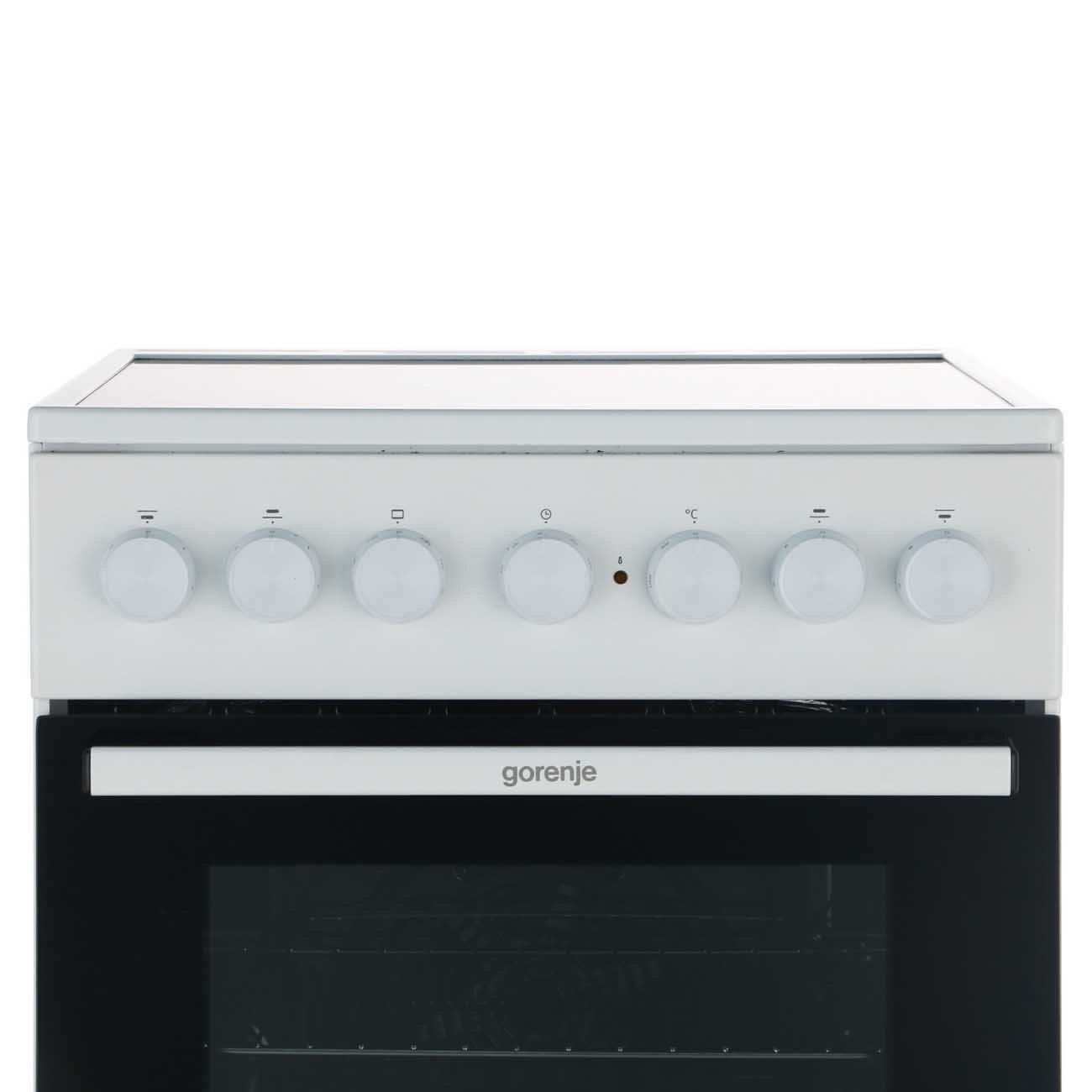 Электрическая плита (50-55 см) Gorenje GEC5B42WG - фотография № 2