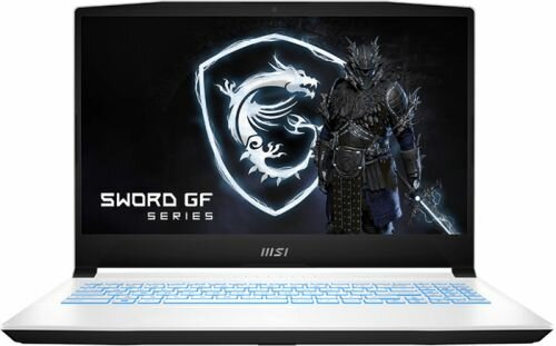 Ноутбук MSI Sword 15 A12UE-286XRU 9S7-158333-286 i5-12500H/8GB/512GB SSD/RTX3060 6GB/15.6'' FHD/WiFi/BT/cam/DOS/white