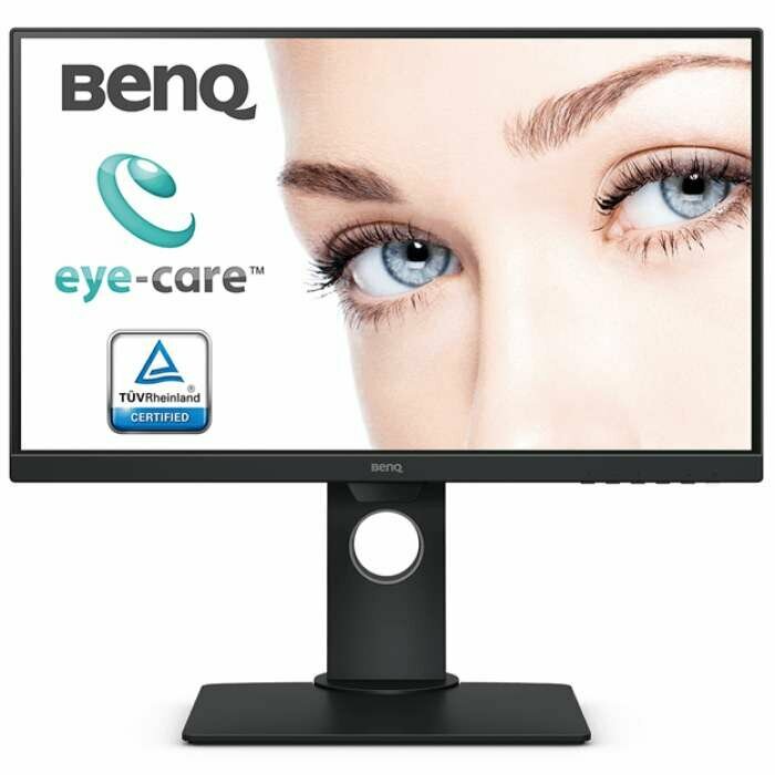 Монитор BENQ 23,8" BL2480T IPS LED 1920x1080 6ms 16:9 250 cd/m2 5ms 20M:1 178/178 D-sub HDMI DP Flicker-free HAS Pivot Tilt Swivel Speaker Black ( 9H.LHFLA.FPE,дисплей ЖК, LCD, Full HD , VGA )