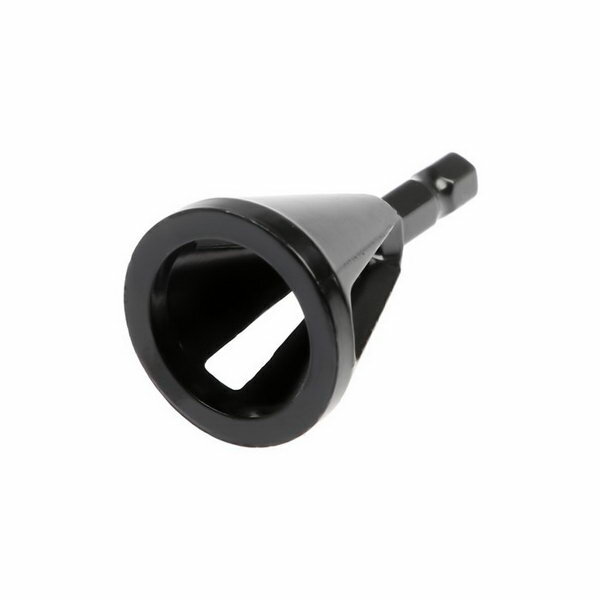 Насадка для шуруповерта тундра d=4-19 мм для снятия фаски на болтах шпильках трубах