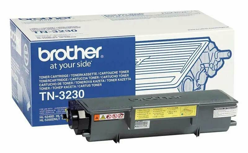 Тонер Brother TN3230 для HL-5340D, HL-5350DN, HL-5370DW, DCP-8070D, DCP-8085DN, MFC-8370DN, MFC-8880