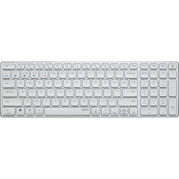 Клавиатура Rapoo E9700M Белая