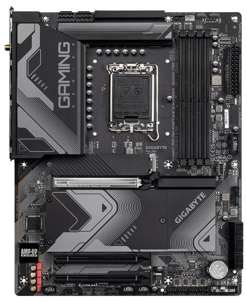 Материнская плата GigaByte Z790 GAMING X AX Socket 1700 Z790 4xDDR5 3xPCI-E 16x 1xPCI-E 1x 6xSATA III ATX Retail