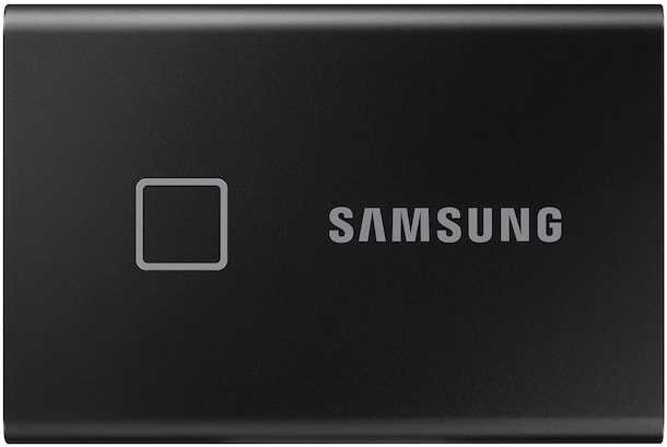 Внешний SSD накопитель Samsung Portable SSD T7 Touch 500Gb (MU-PC500K/WW)