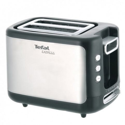 Тостер Tefal TT 3650, черный/нержавеющая сталь