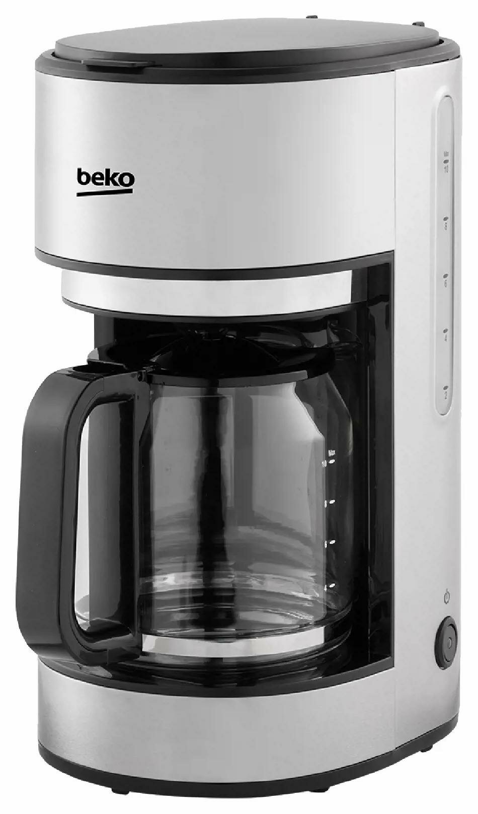 Кофеварка капельная Beko CFM6350I, серебристая