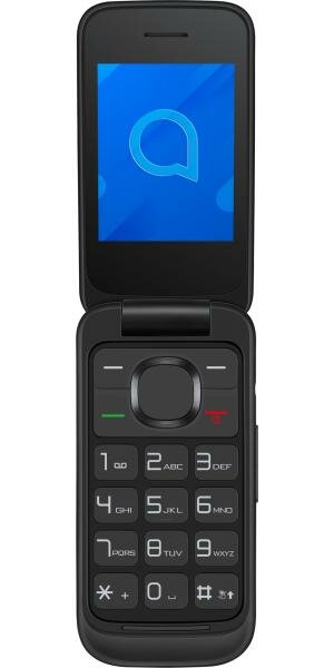 Мобильный телефон Alcatel 2057D OneTouch белый раскладной 2Sim 2.4 240x320 Nucleus 0.3Mpix GSM900/1800 GSM1900 MP3 FM microSD max32Gb