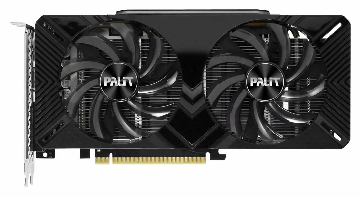 Видеокарта Palit GeForce GTX 1660 Dual NE51660018J9-1161C, 6Gb