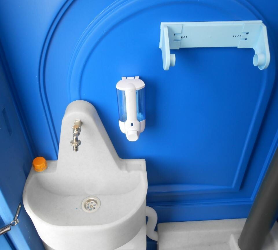 Туалетная кабина евростандарт экомарка «люкс» - фотография № 3