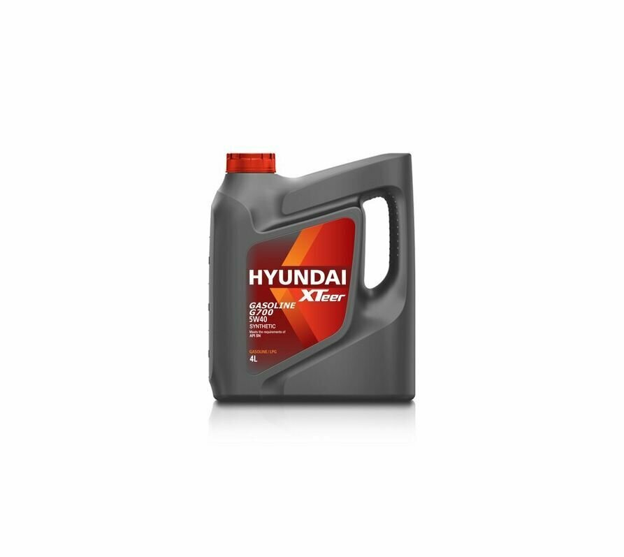 HYUNDAI XTEER G700 5W40 SP Масло моторное синт. (пластик/Корея) (4L)