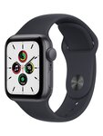 Умные часы APPLE Watch SE GPS 40mm Midnight Aluminum Case with Midnight Sport Band - M/L - изображение