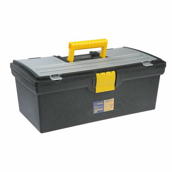 Ящик для инструмента TUNDRA 16" 40.5х21.5х16 см пластиковый органайзер защелка