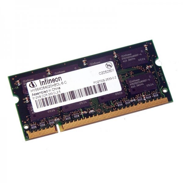 Оперативная память Infineon Оперативная память Infineon HYS64D64020HBDL-6 DDR 512Mb