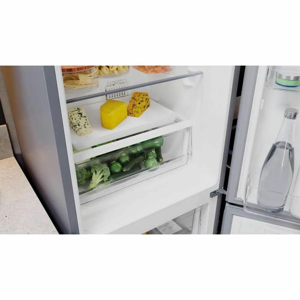 Холодильник HOTPOINT-ARISTON HT 4201I S серебро (FNF, инвертор) - фотография № 7