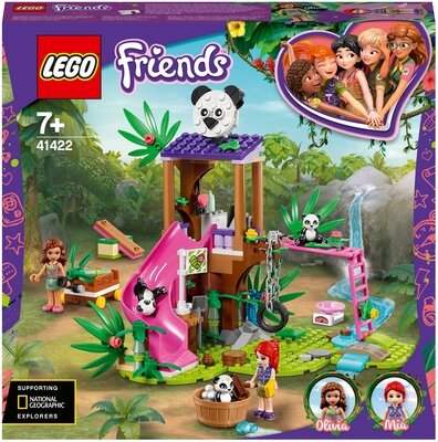 Lego Friends "Джунгли: домик для панд на дереве" 41422 .