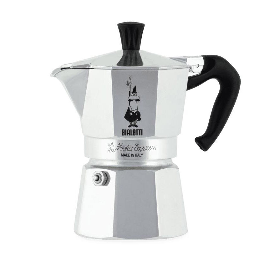 Гейзерная кофеварка Bialetti Moka express 1162/OC (3 порции, 130 мл)