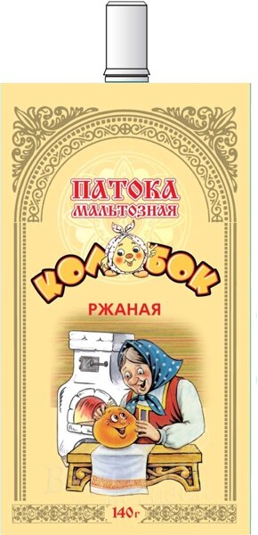 Патока мальтозная ржаная Колобок, 140 гр.