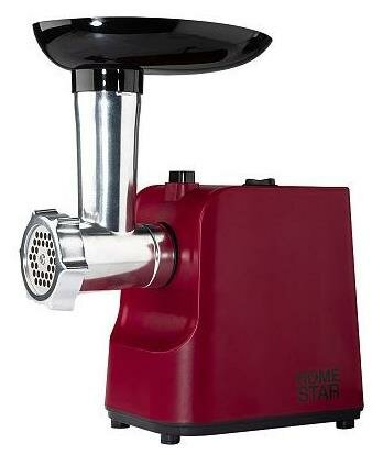 фото Мясорубка HOMESTAR HS-2033, красная