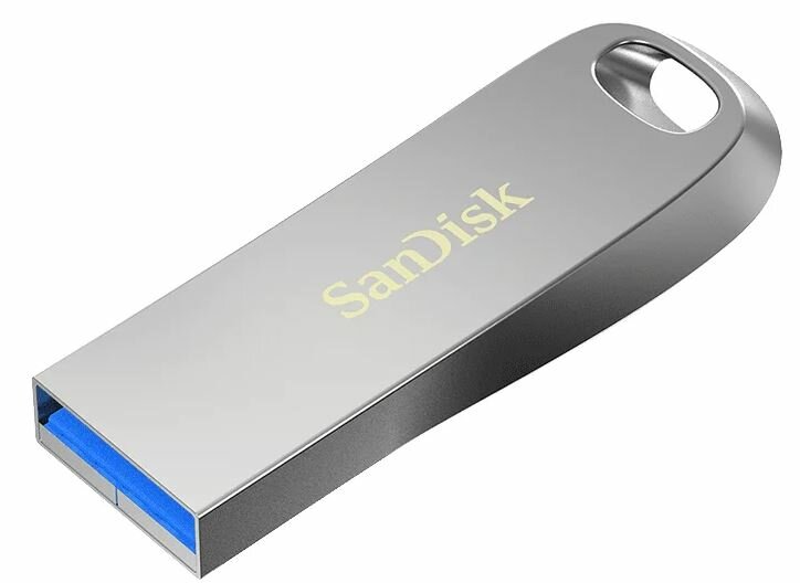 Флешка SanDisk Ultra Luxe 512 ГБ, 1 шт., серебристый SDCZ74-512G-G46