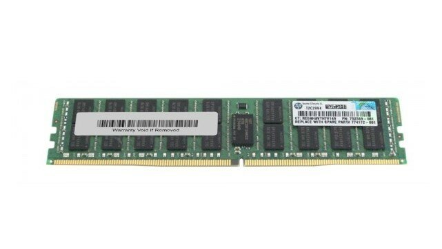 HPE 16GB (1x16GB) Dual Rank x4 DDR4-2133 CAS-15-15-15 Registered Memory Kit (726719-B21 / 774172-001 .