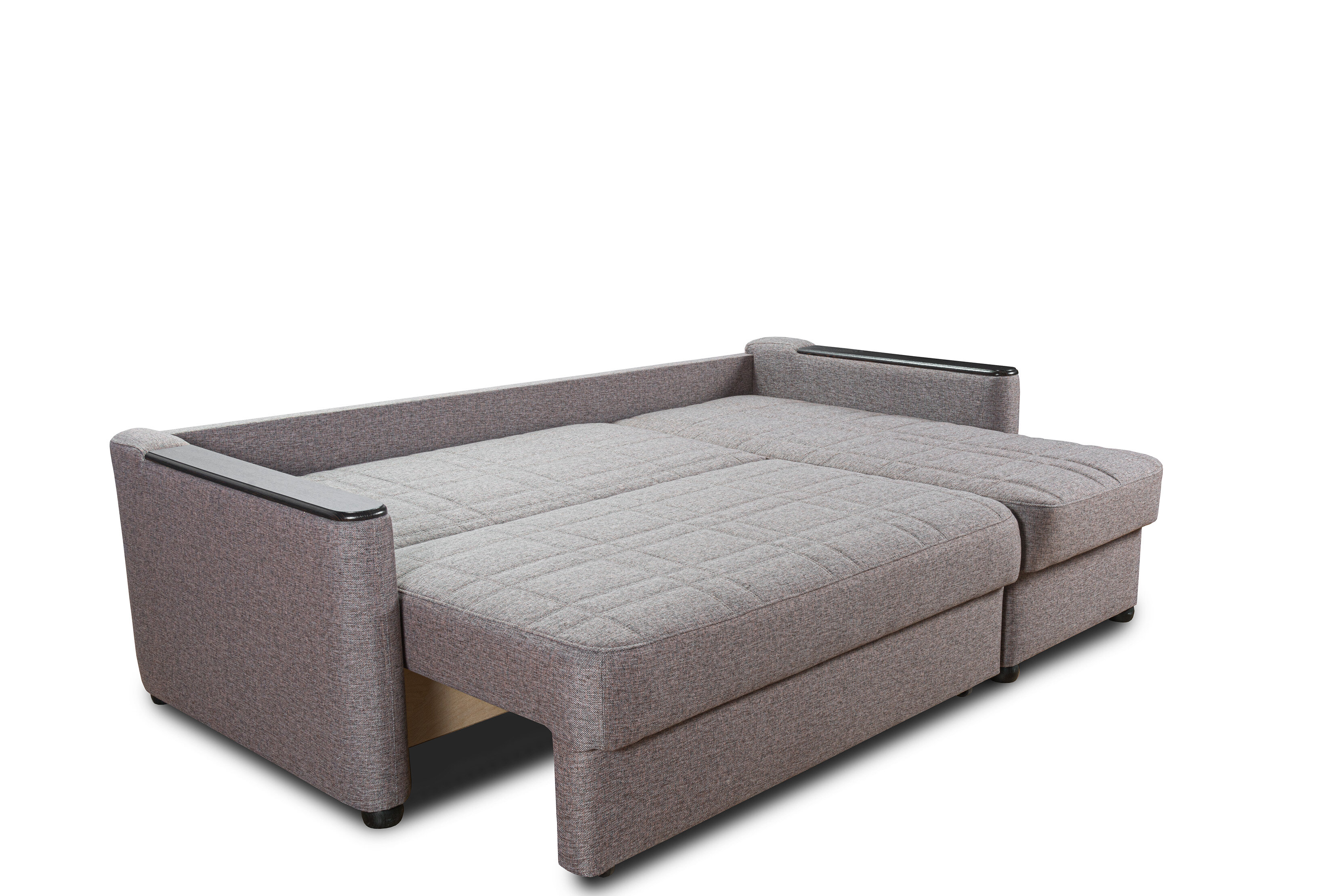 Угловой диван-кровать Sofa Collection Угол Кронос-2 Венге, Коричневый - фотография № 4