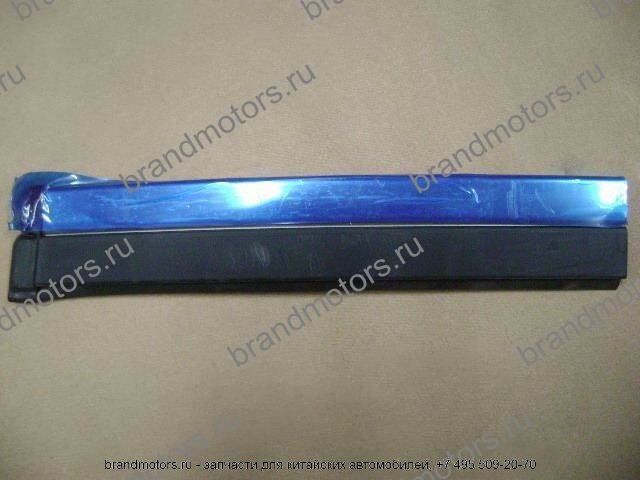 фото Накладка (молдинг) панели крыши левый короткий Hover (хром) 5501110-K01-J Great Wall Hover
