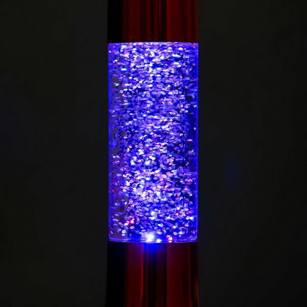Светильник "Блеск цилиндра" LED от батареек 3хLR44 красный 18 см - фотография № 7