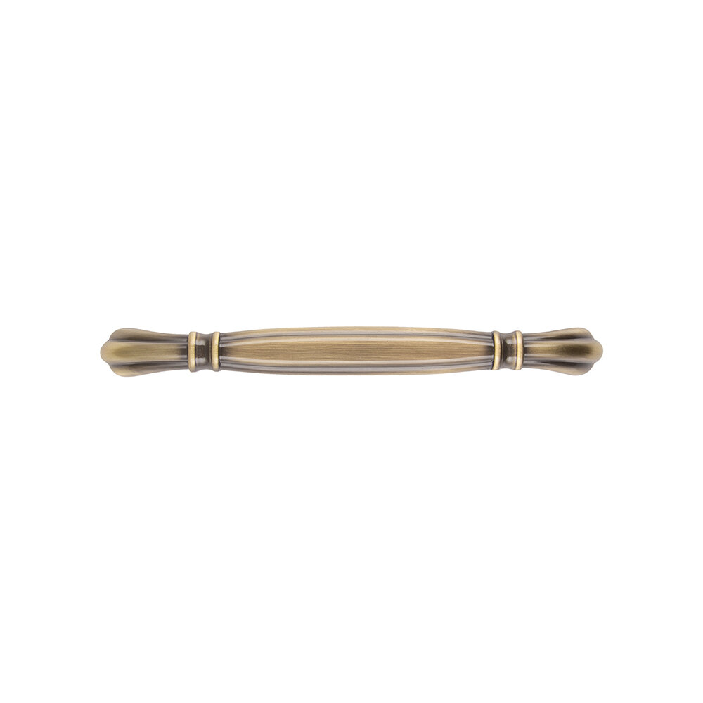 Ручка-скоба мебельная 1300 C=128 мм античная бронза - фотография № 3