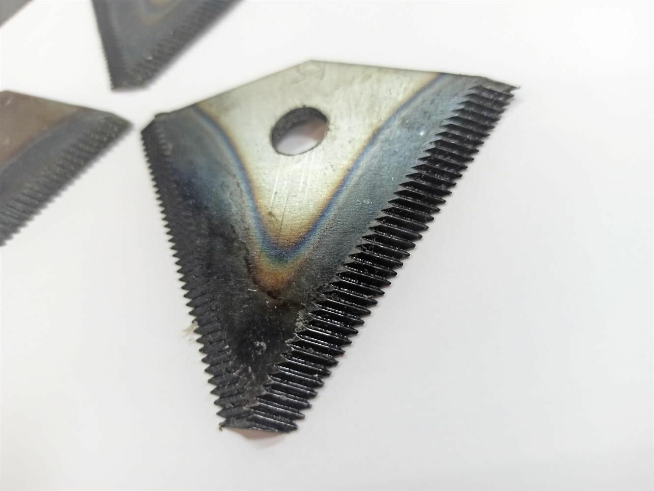 Ножи сегменты для роторной косы (комплект 4 шт.) - фотография № 2